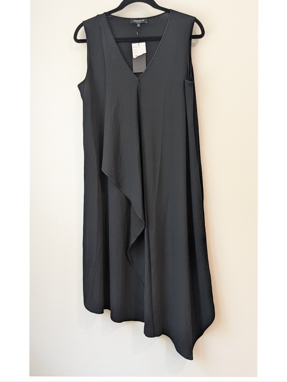 Lafayette 148 New York Draped Asymmetrical Dress